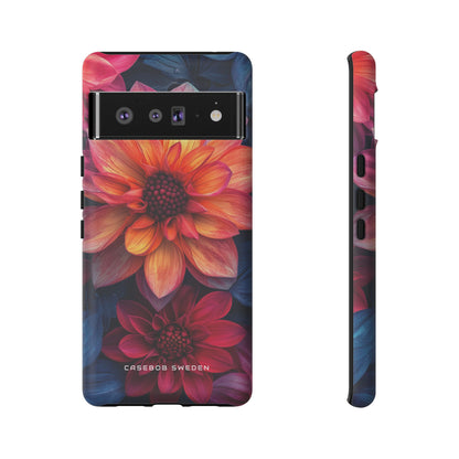 Fiery Bloom Harmony Google Pixel 6 - Tough Phone Case