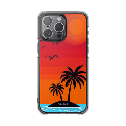 Summer Sunset Silhouettes iPhone Case - Impact