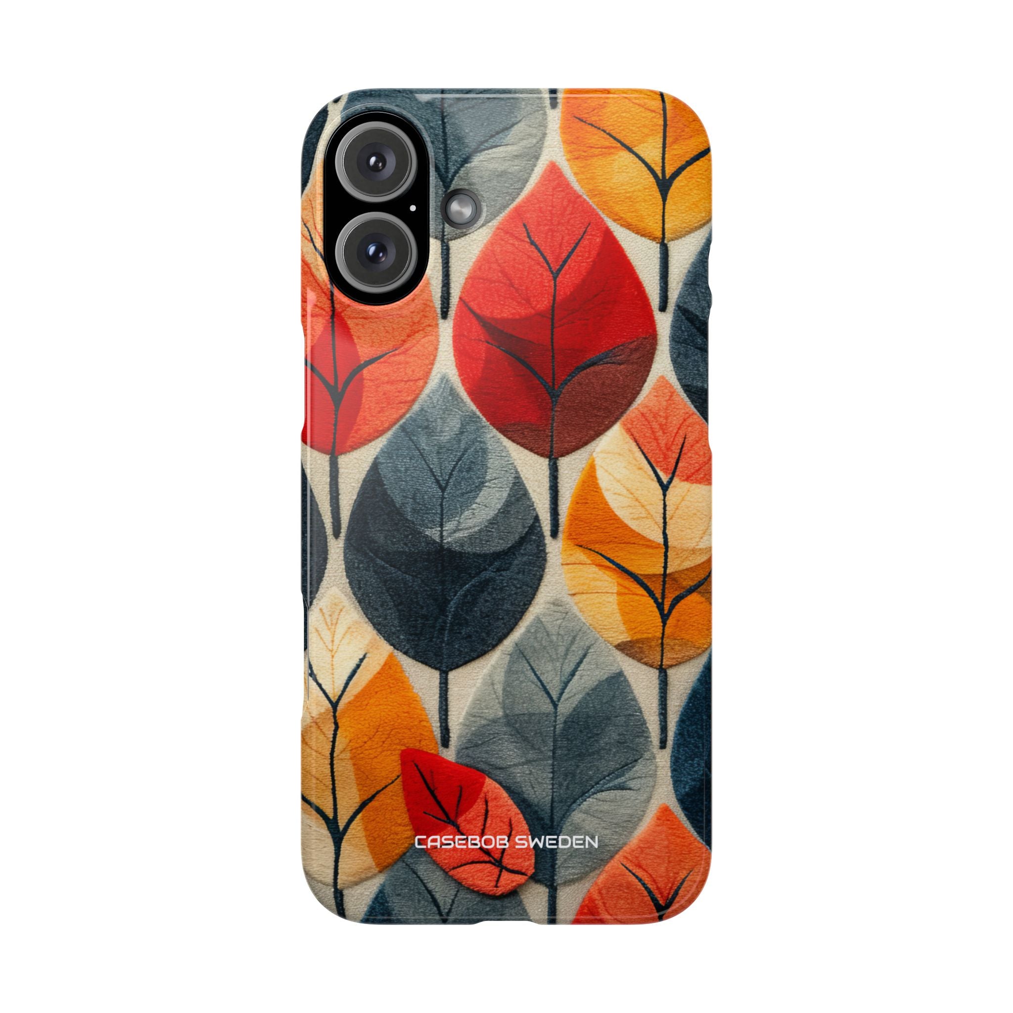 Autumn Leaf Design - Slim iPhone 16 Phone Case