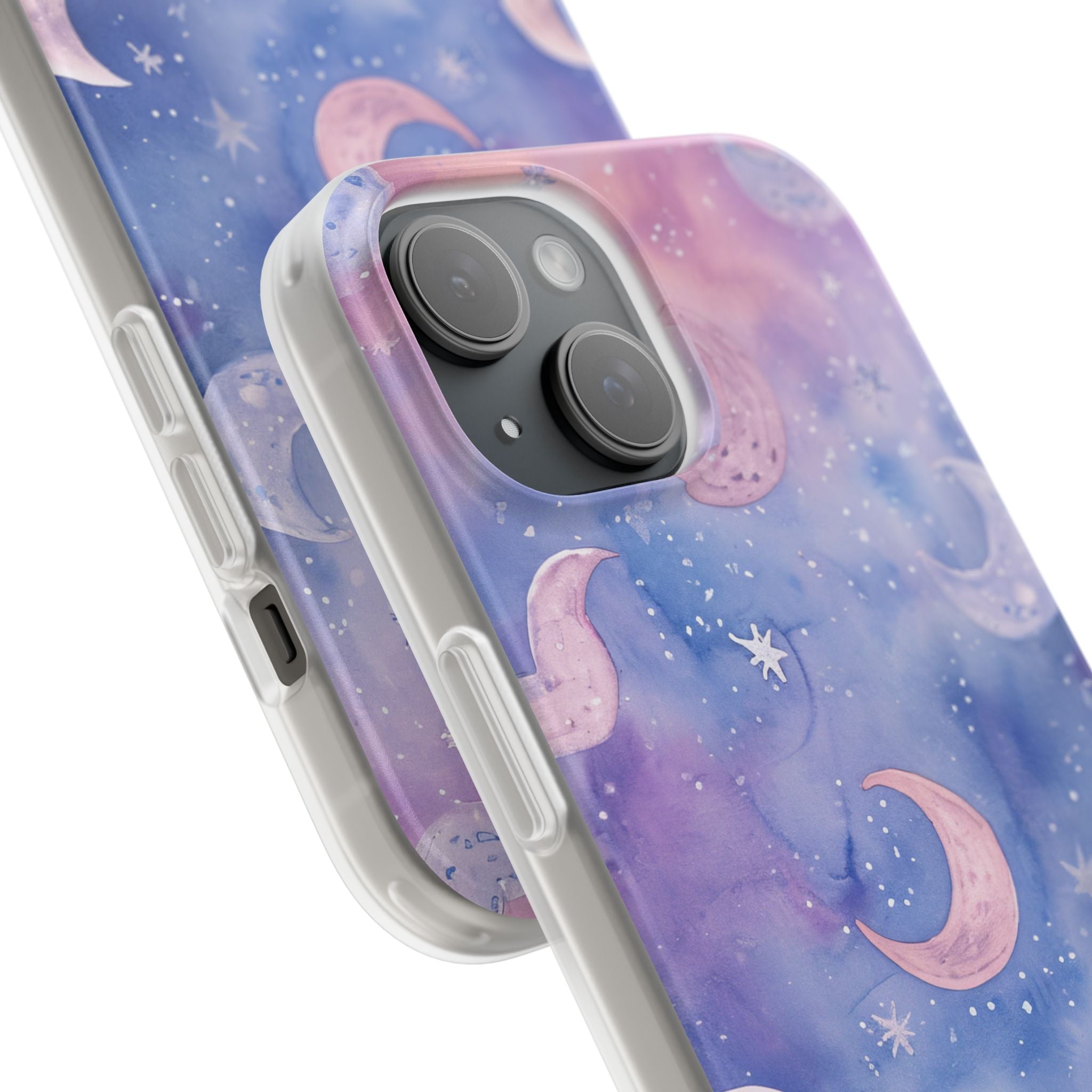 Celestial Dreamscape - Flexi iPhone 15 Phone Case