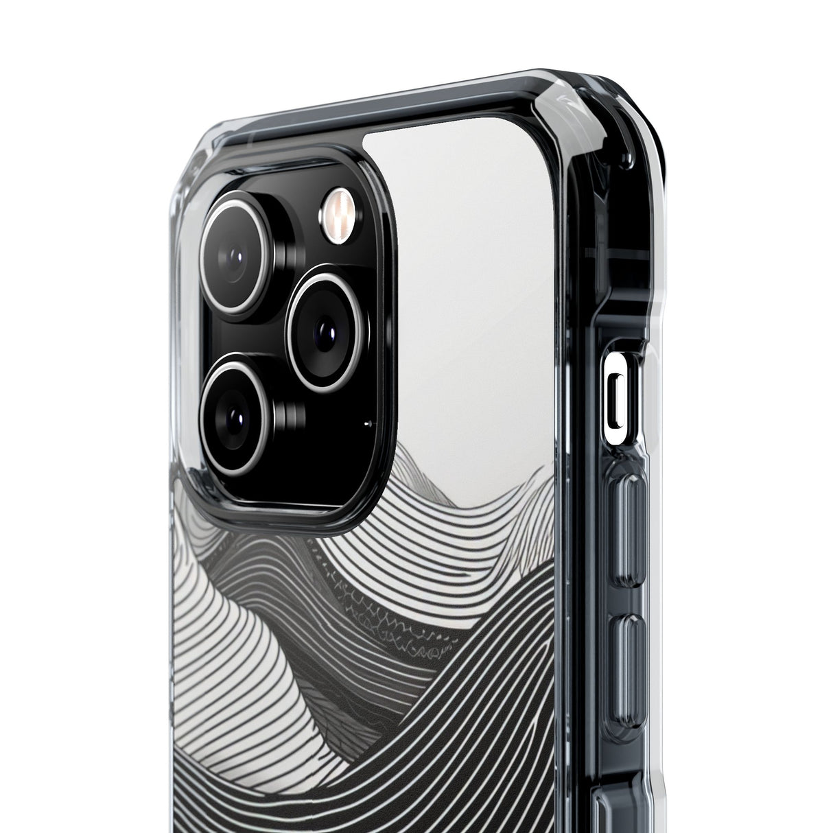 Optical Fluidity - Phone Case for iPhone (Clear Impact - Magnetic)