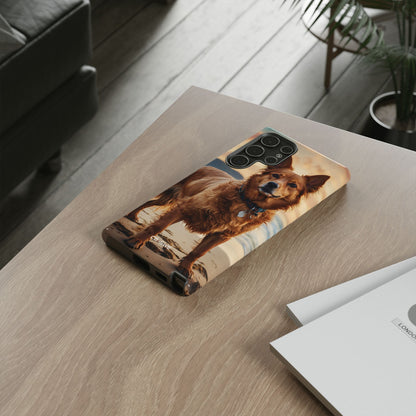 Golden Dog Plays - Samsung Case