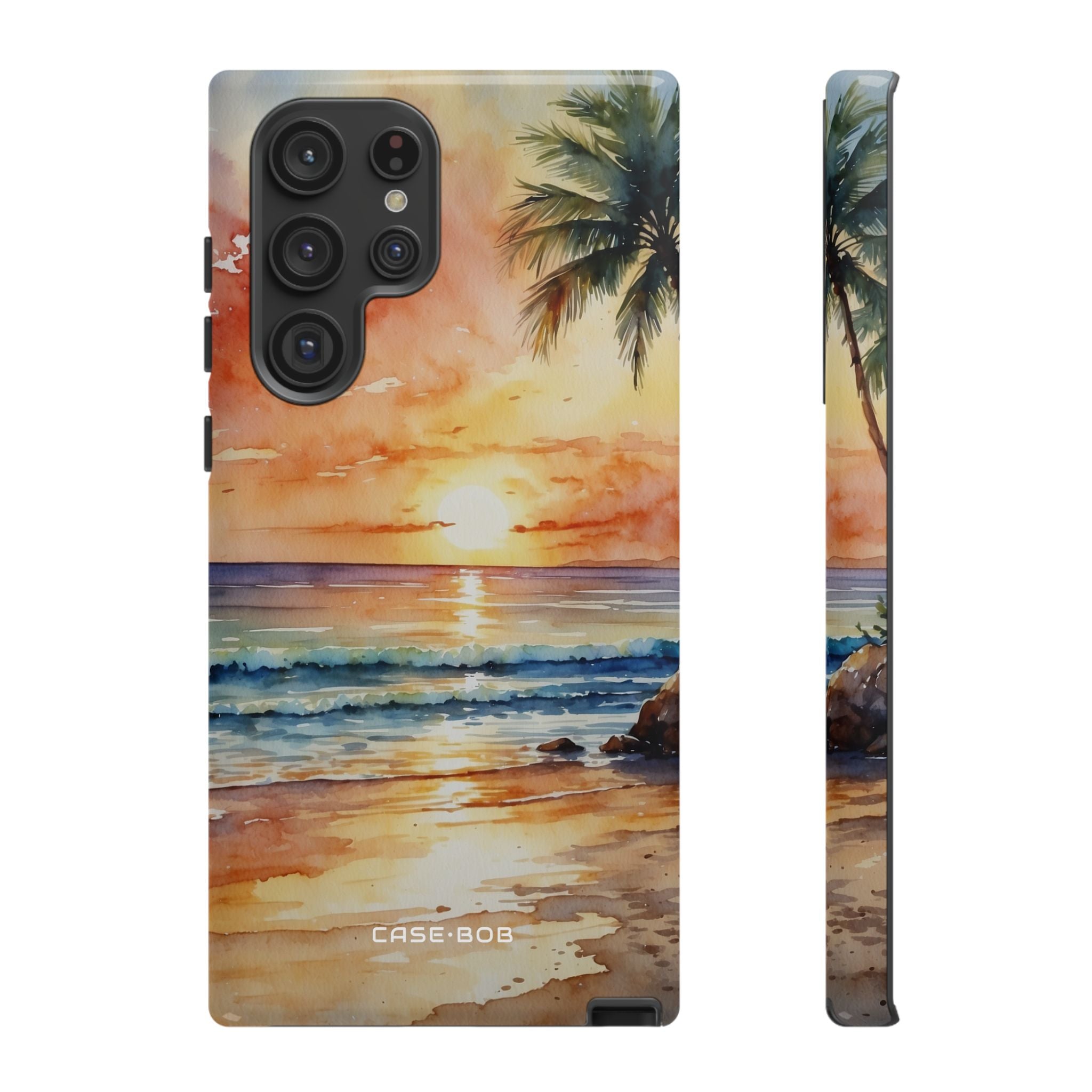 Sunset Palm Samsung S22 Ultra Case - Tough