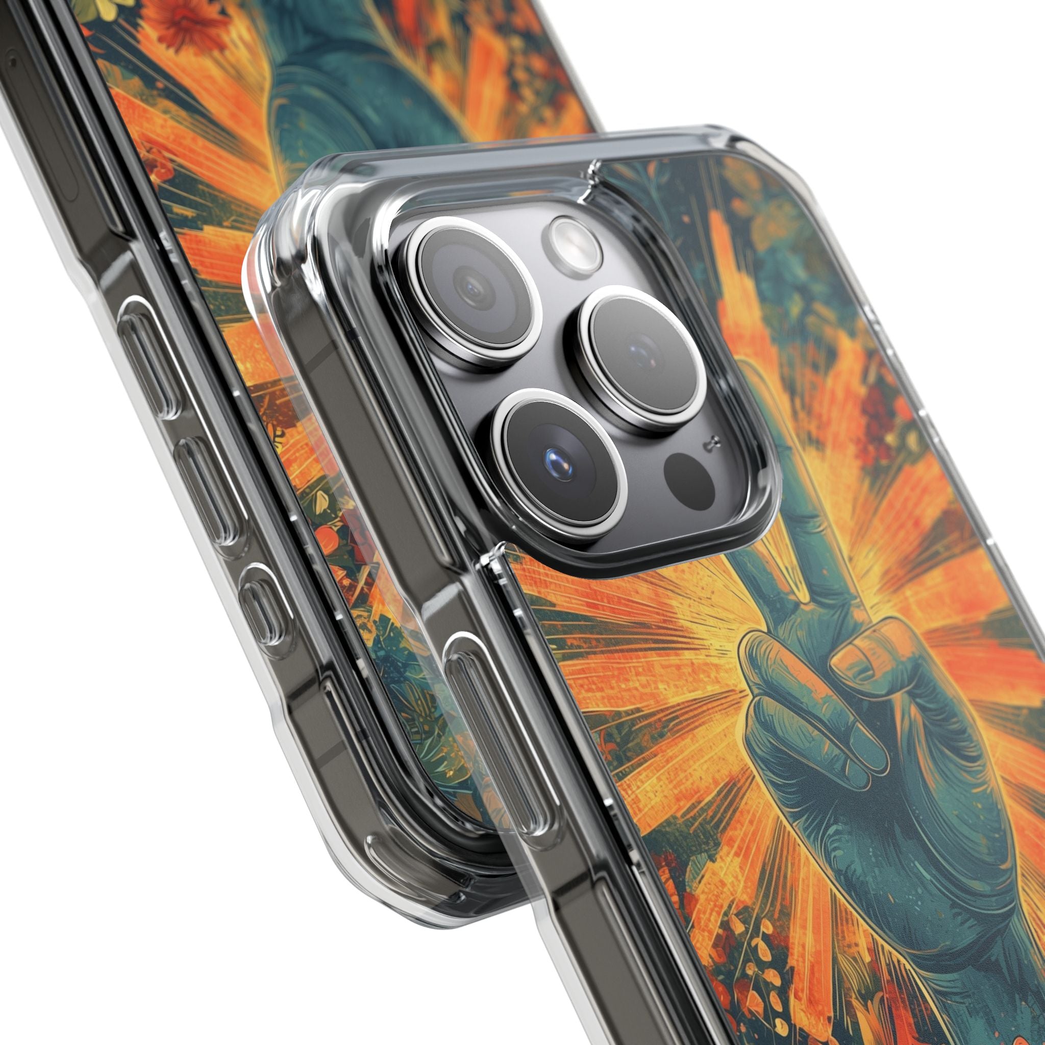 Flowers Embrace Peace iPhone Case - Impact