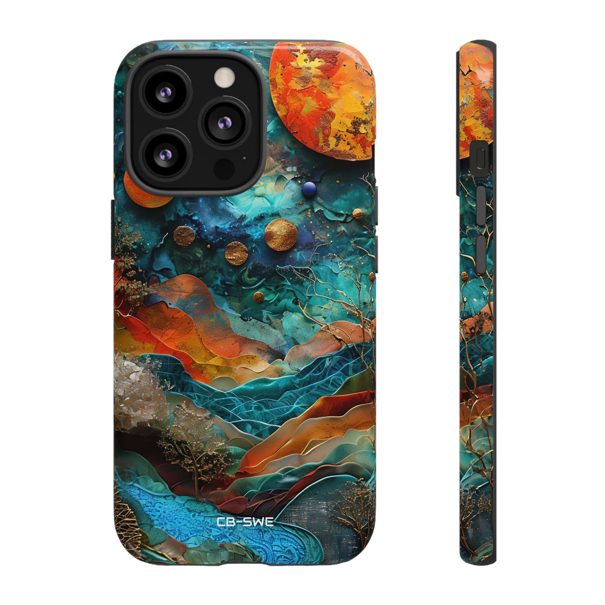 Celestial Wonders Unfold - iPhone Case