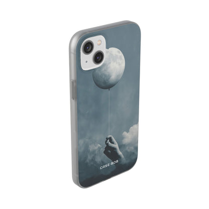 Moon Balloon iPhone 14 Plus Case - Soft
