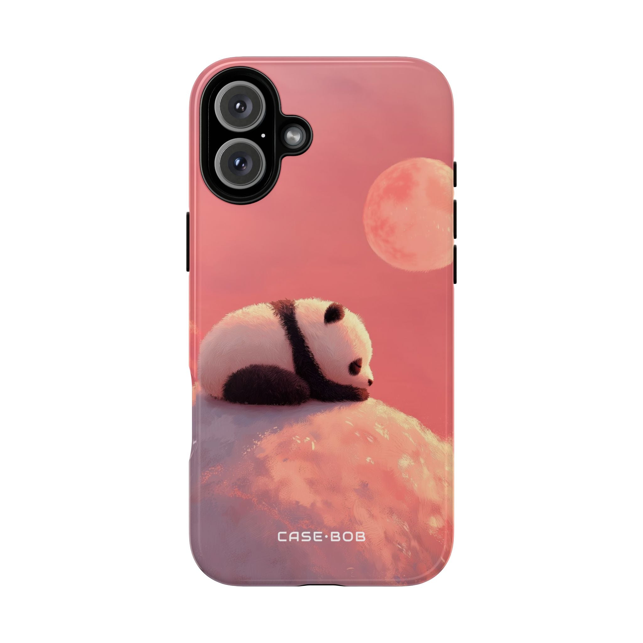 Panda Moonlight iPhone 16 Plus Case - Tough