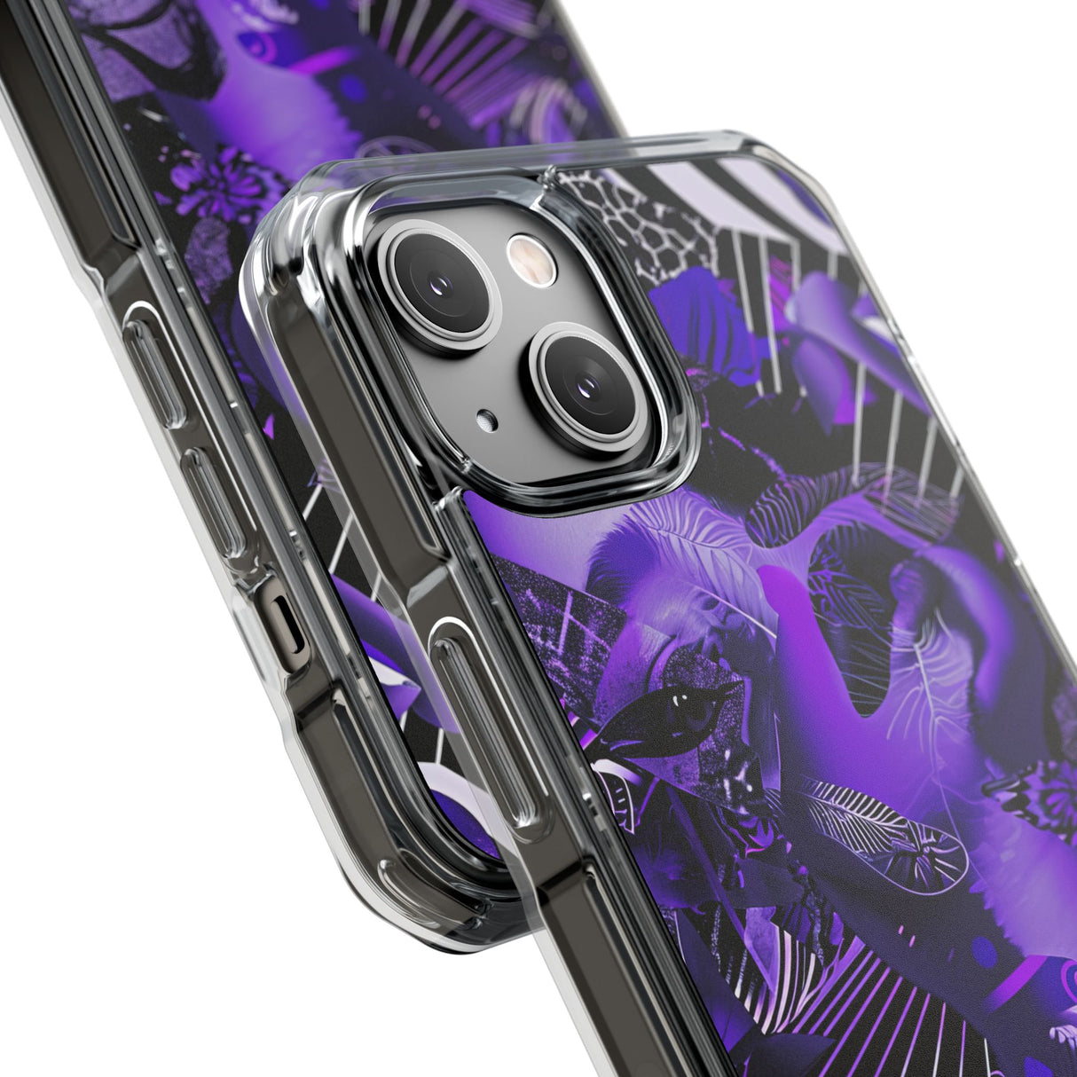 Ultra Violet  | Phone Case for iPhone (Clear Impact Case - Magnetic)