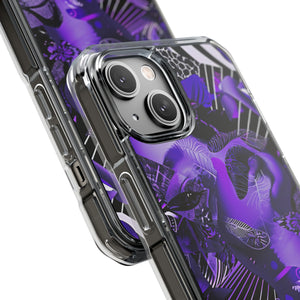 Ultra Violet Design | Handyhülle für iPhone (Clear Impact Case – magnetisch) 