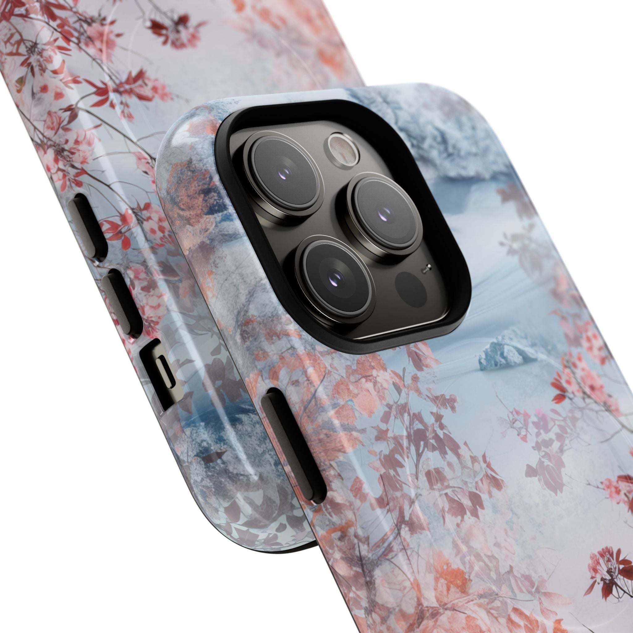 Floral Serenity Case - Tough + MagSafe® iPhone 14 Phone Case