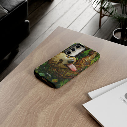 Sloth Hangs Playfully - Samsung Case