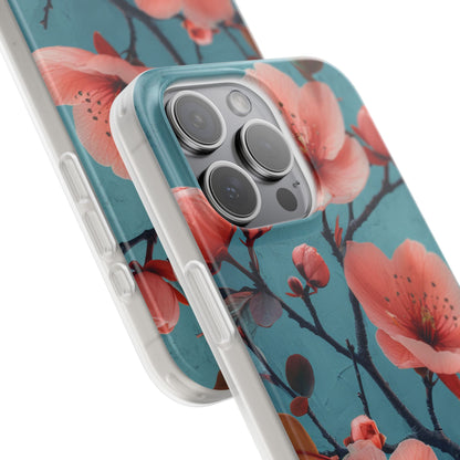 Floral Harmony Burst iPhone 15 - Flexi Phone Case