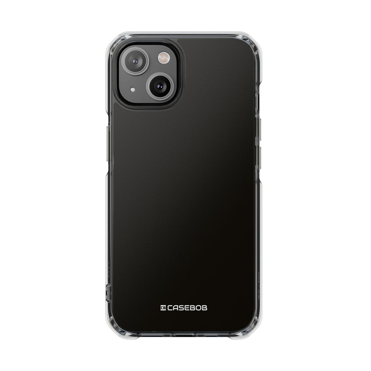 Smoky Black | Phone Case for iPhone (Clear Impact Case - Magnetic)