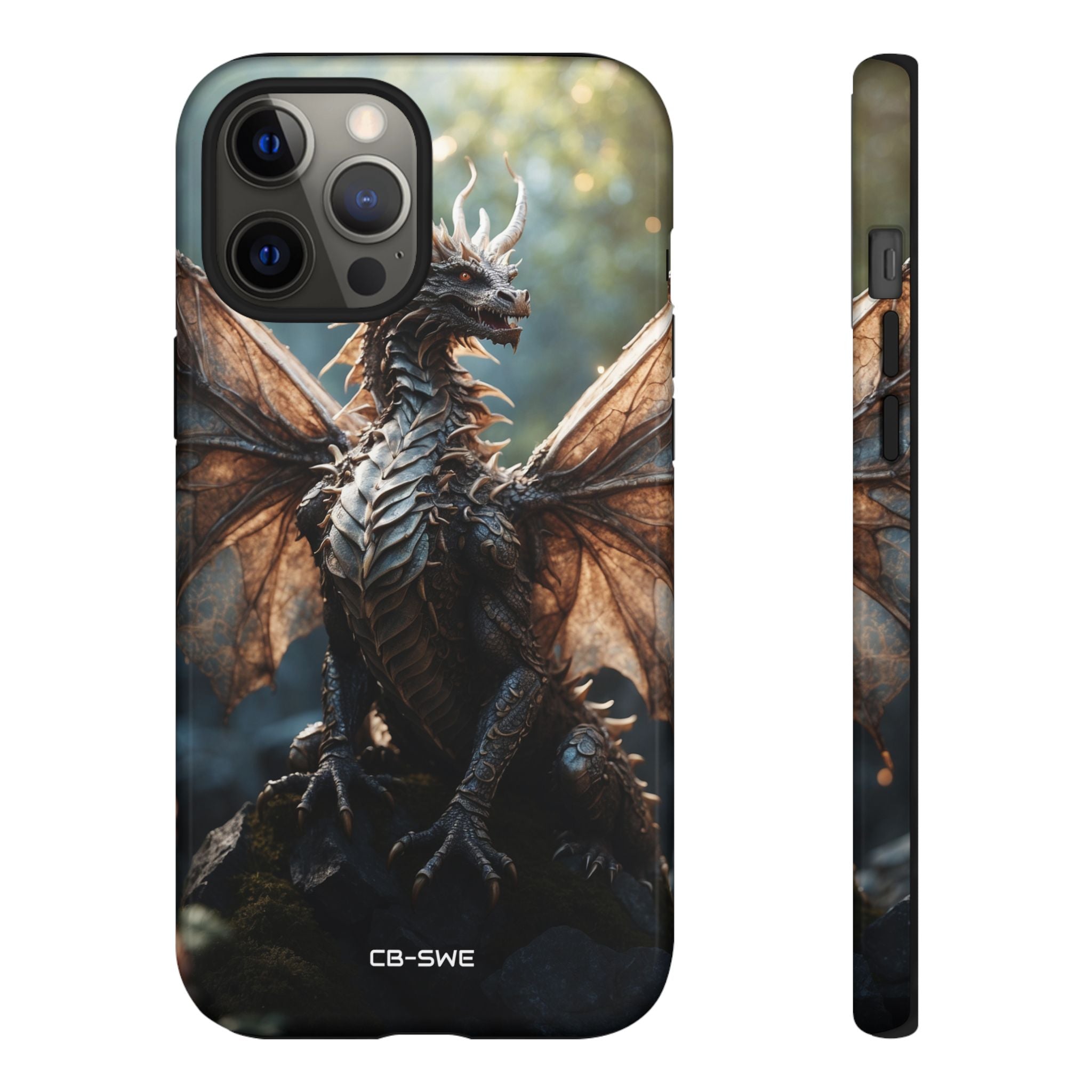 Majestic Dragon Glows - iPhone Case