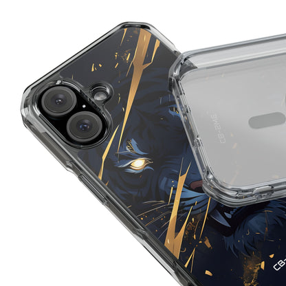 Tiger's Glowing Gaze iPhone Case - Impact