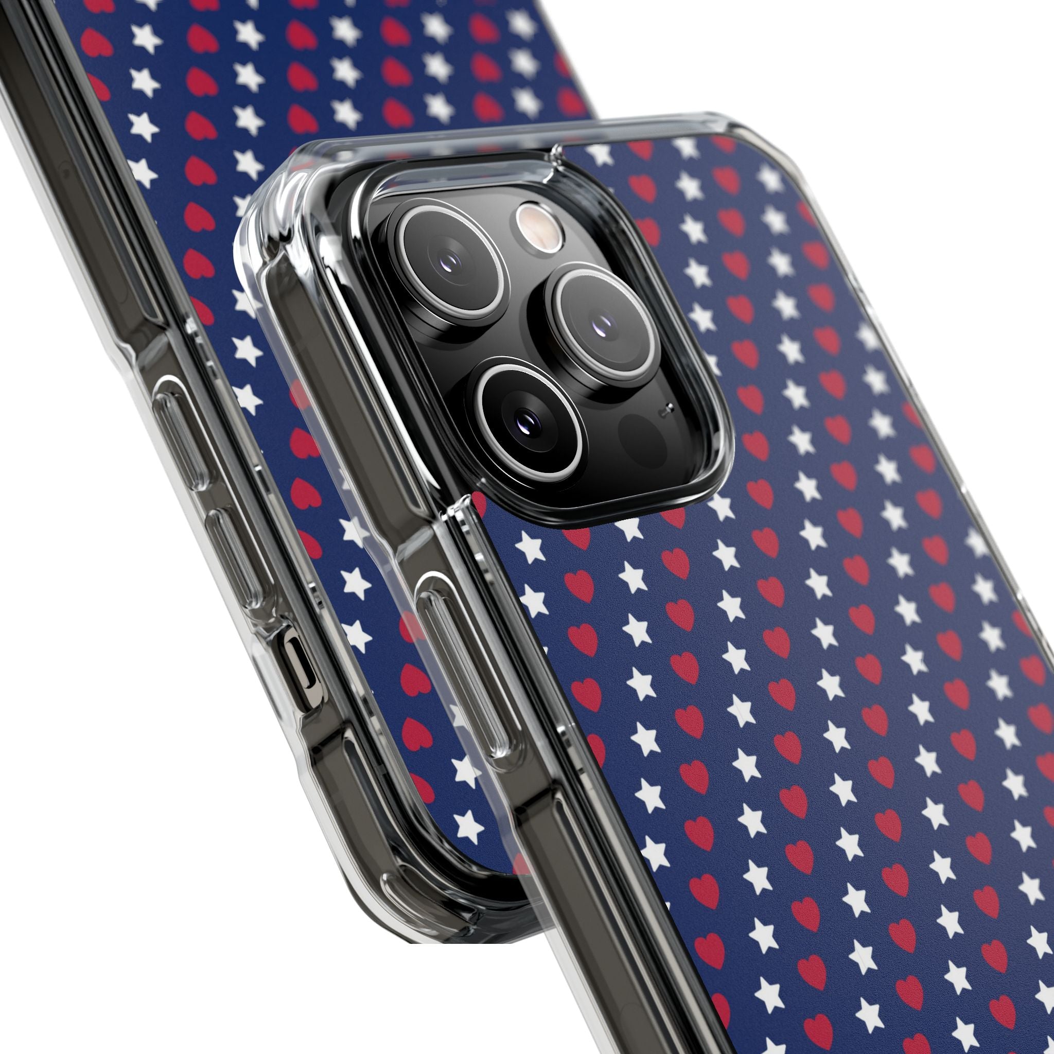 Hearts Twinkle Bright iPhone Case - Impact