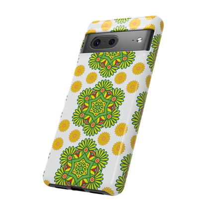 Lime Mandela - Protective Phone Case