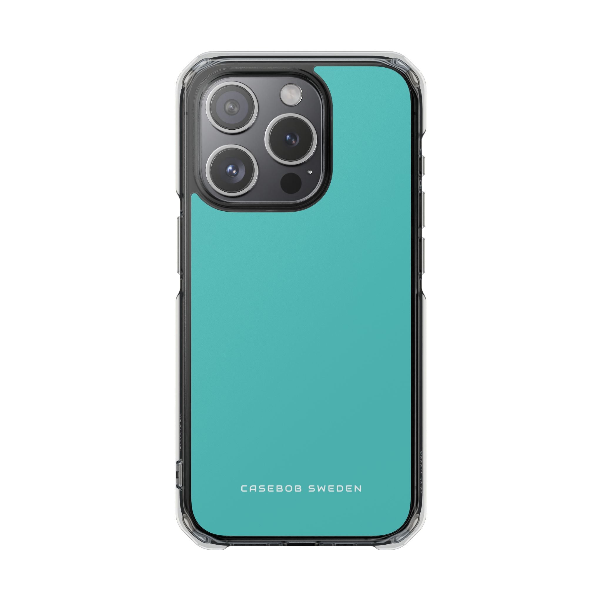 Medium Turquoise iPhone 15 - Clear Impact Phone Case