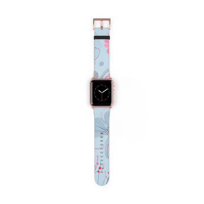 Outlined Bloom Radiance - Watch Band