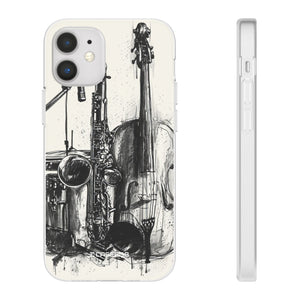 Jazz Ink Expressions | Flexible Phone Case for iPhone