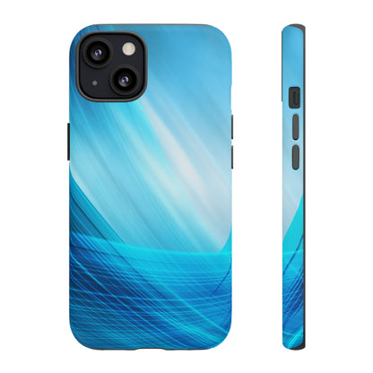 Abstract Blue - Protective Phone Case