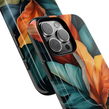 Tropical Leafburst iPhone 16 Pro Max Case - Tough+
