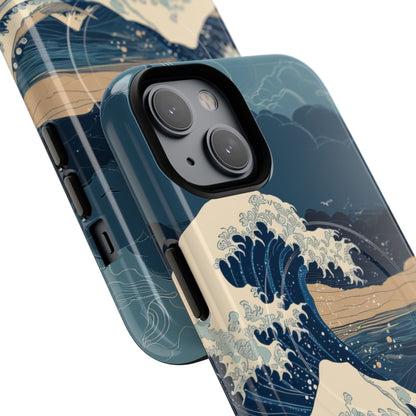 Cresting Blue Wave iPhone 14 Case - Tough+