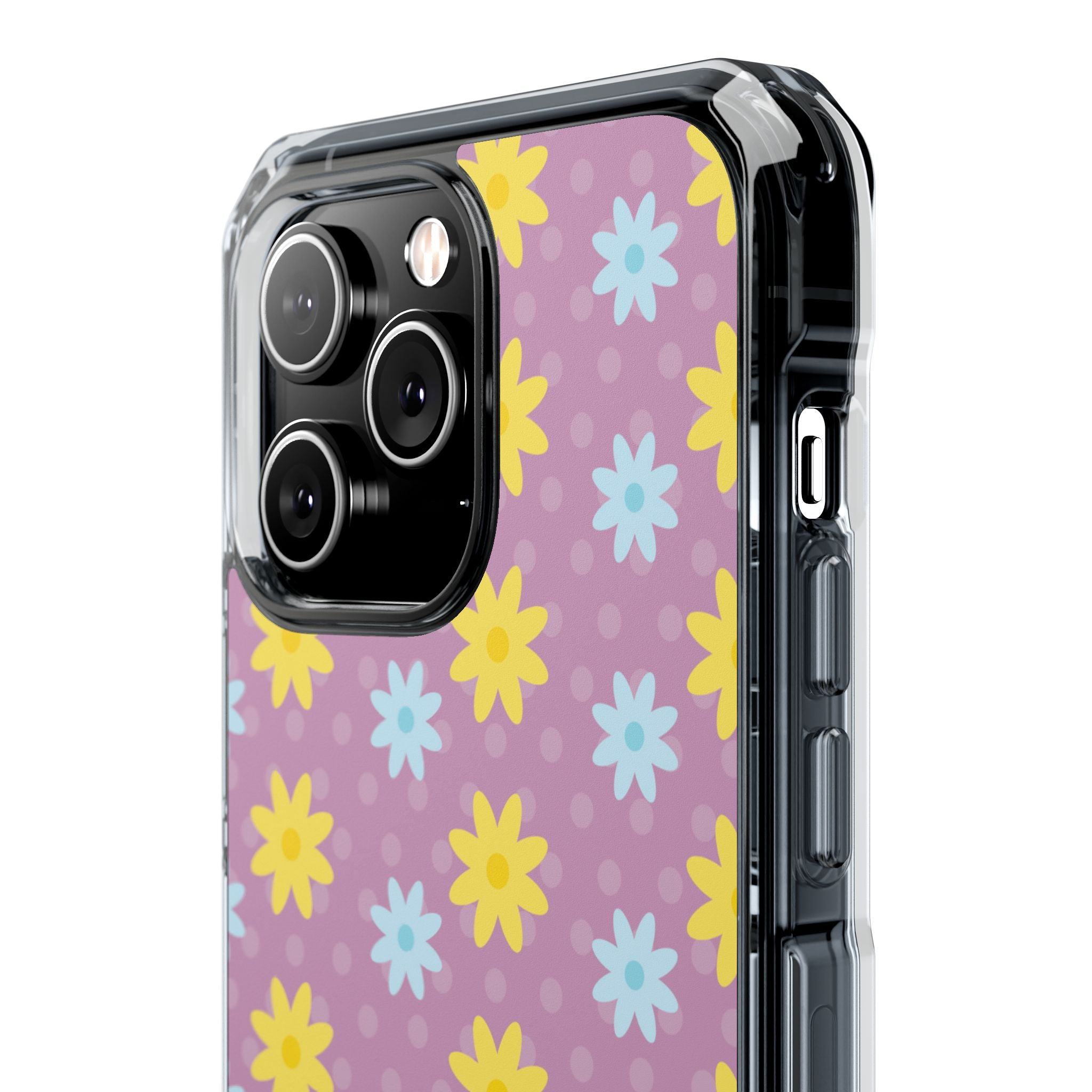 Flower Dots Dance iPhone Case - Impact