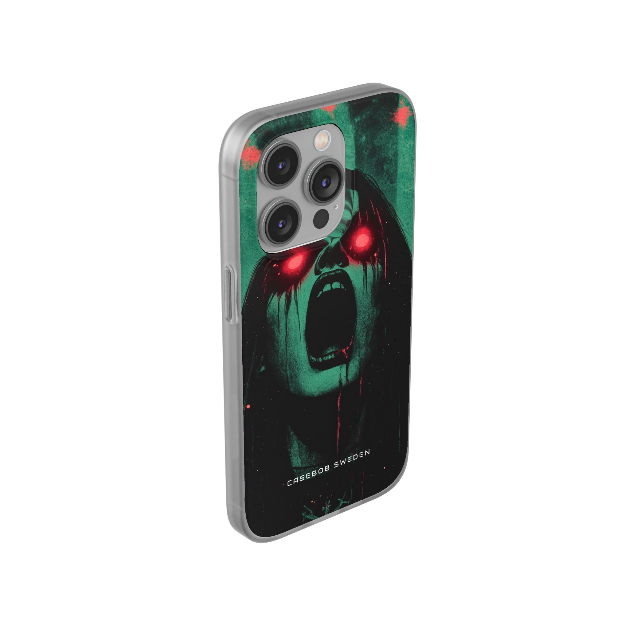 Haunting Glow of Gothic Eyes iPhone 14 - Flexi Phone Case