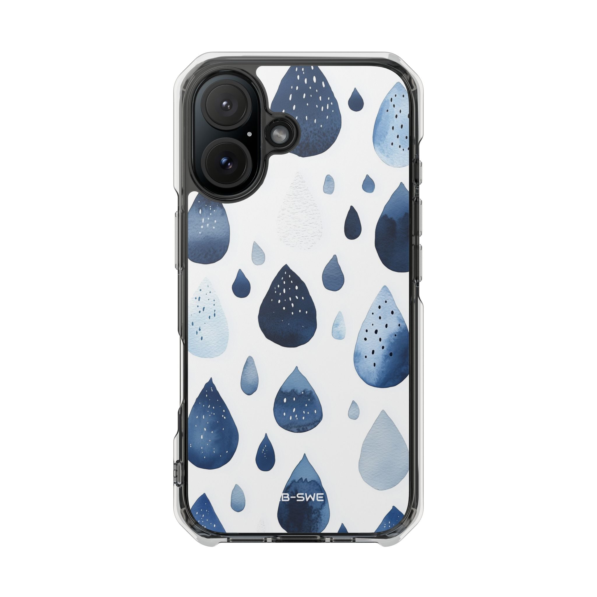 Droplets Flow Softly iPhone Case - Impact