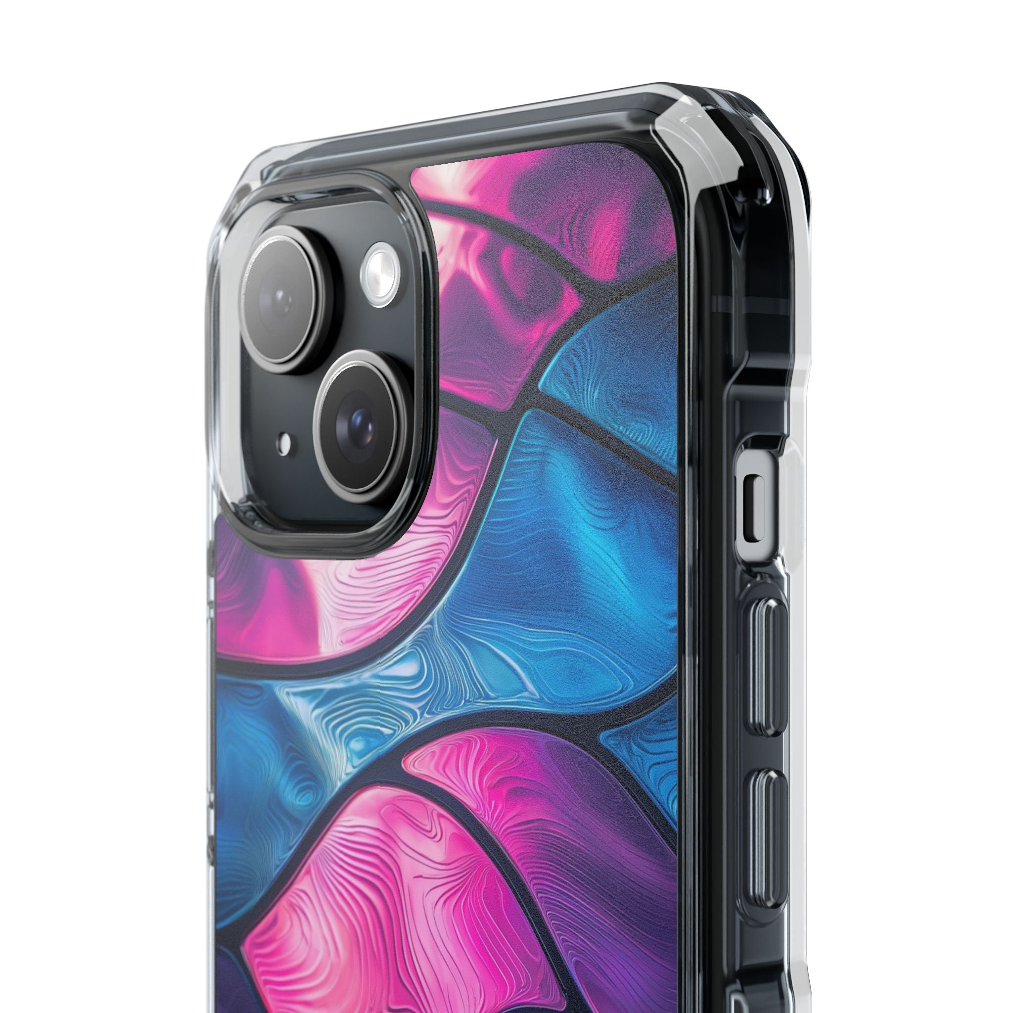 Shimmering Waves Flow iPhone Case - Impact