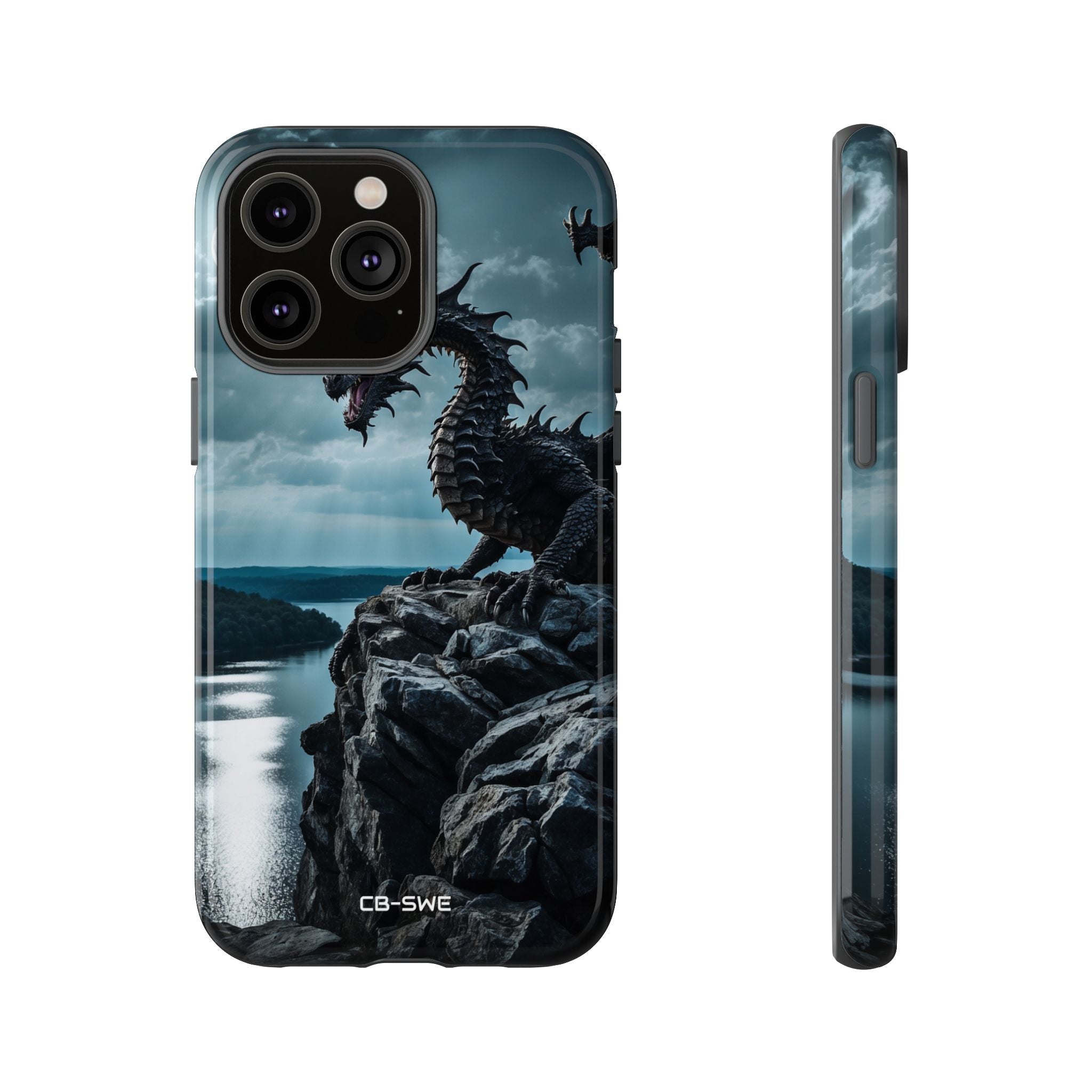 Dragon Soars Moonlight - iPhone Case