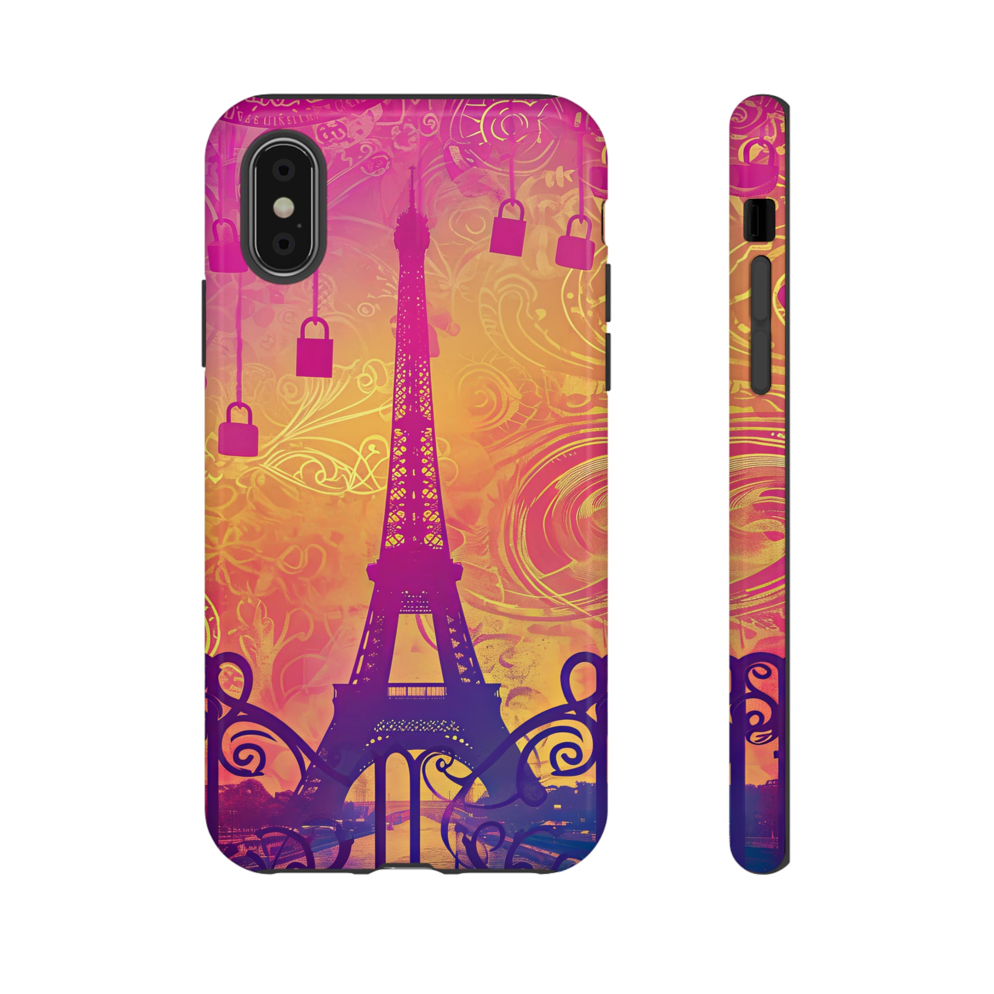 Parisian Love Story - Protective Phone Case