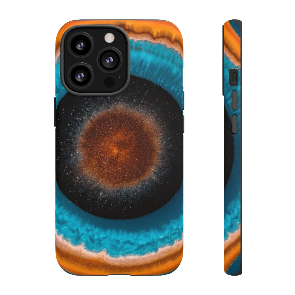 Center of Space Ink Art iPhone Case (Protective) iPhone 13 Pro Matte Phone Case