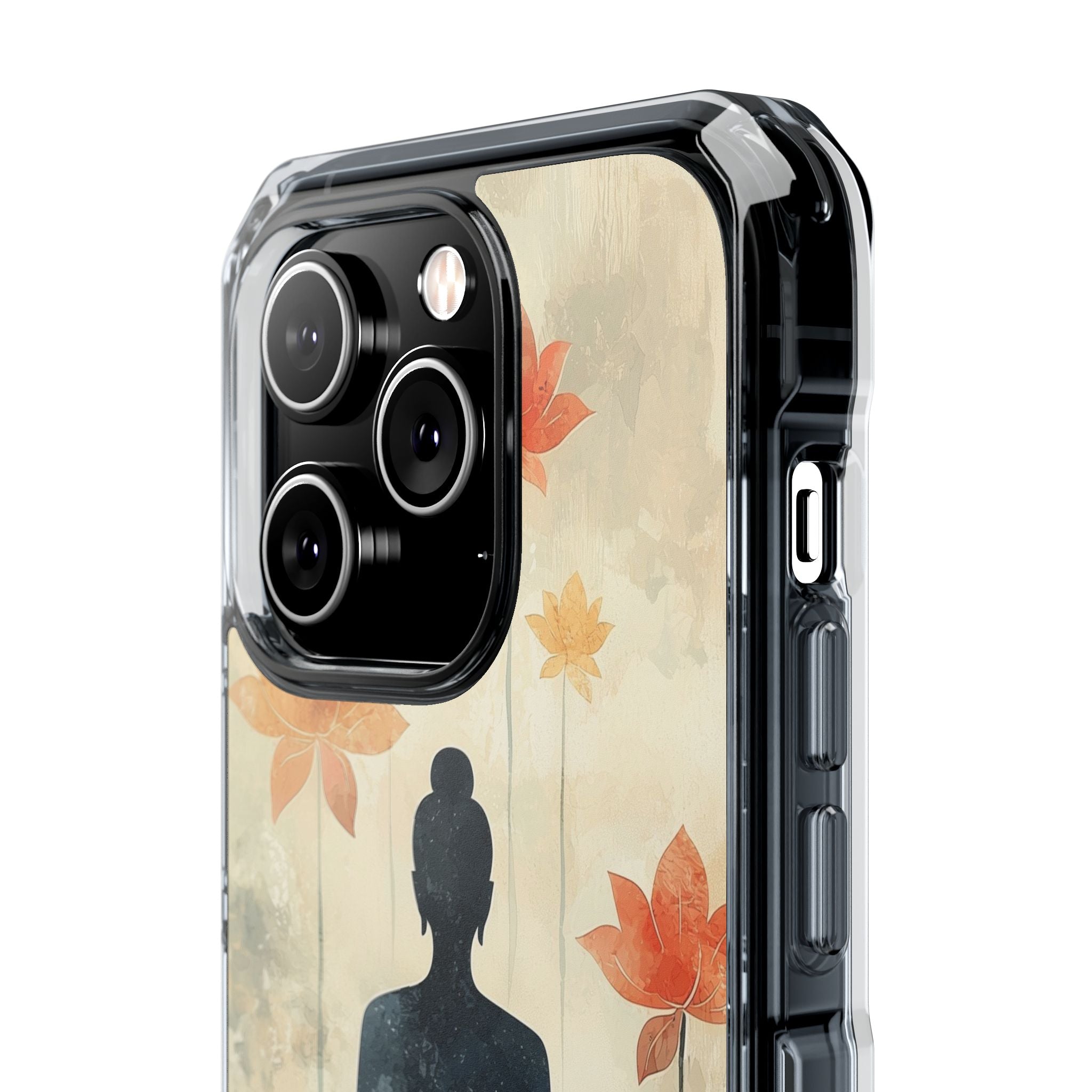Lotus Blooms Surround iPhone Case - Impact