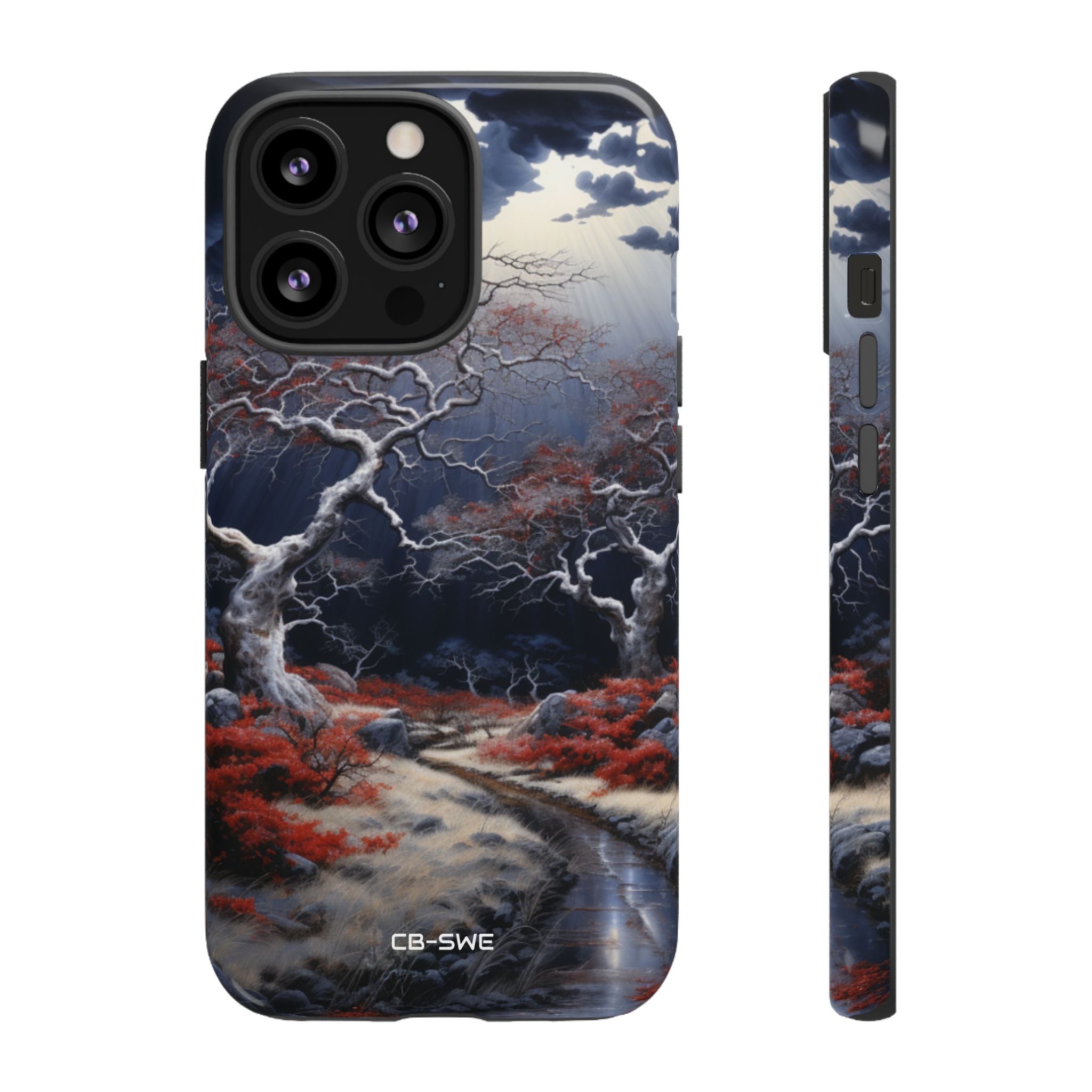 Sunlit Gnarled Forest - iPhone Case