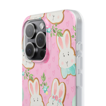 Bunny Blossom iPhone 15 Pro Max Case - Soft