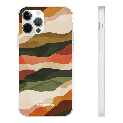 Earth Tone Pattern | Phone Case for iPhone (Flexible Case)