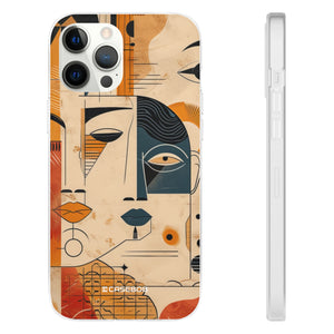 Cubist Introspection | Flexible Phone Case for iPhone