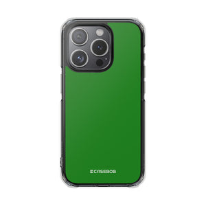 Forest Green | Phone Case for iPhone (Clear Impact Case - Magnetic)