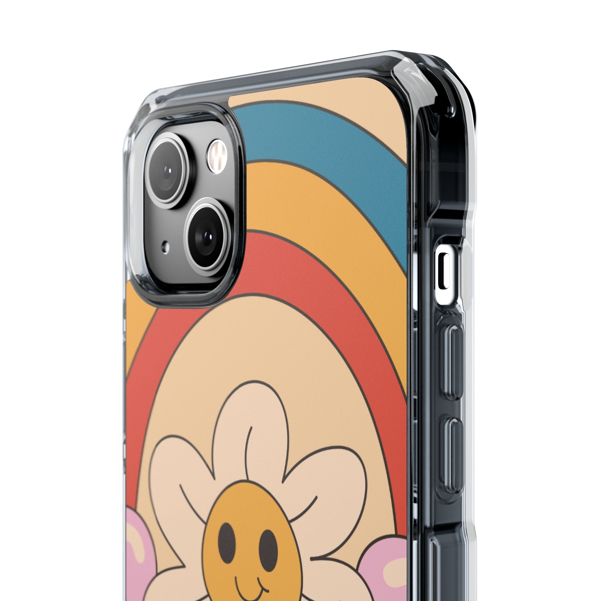 Joyful Retro Bloom iPhone Case - Impact