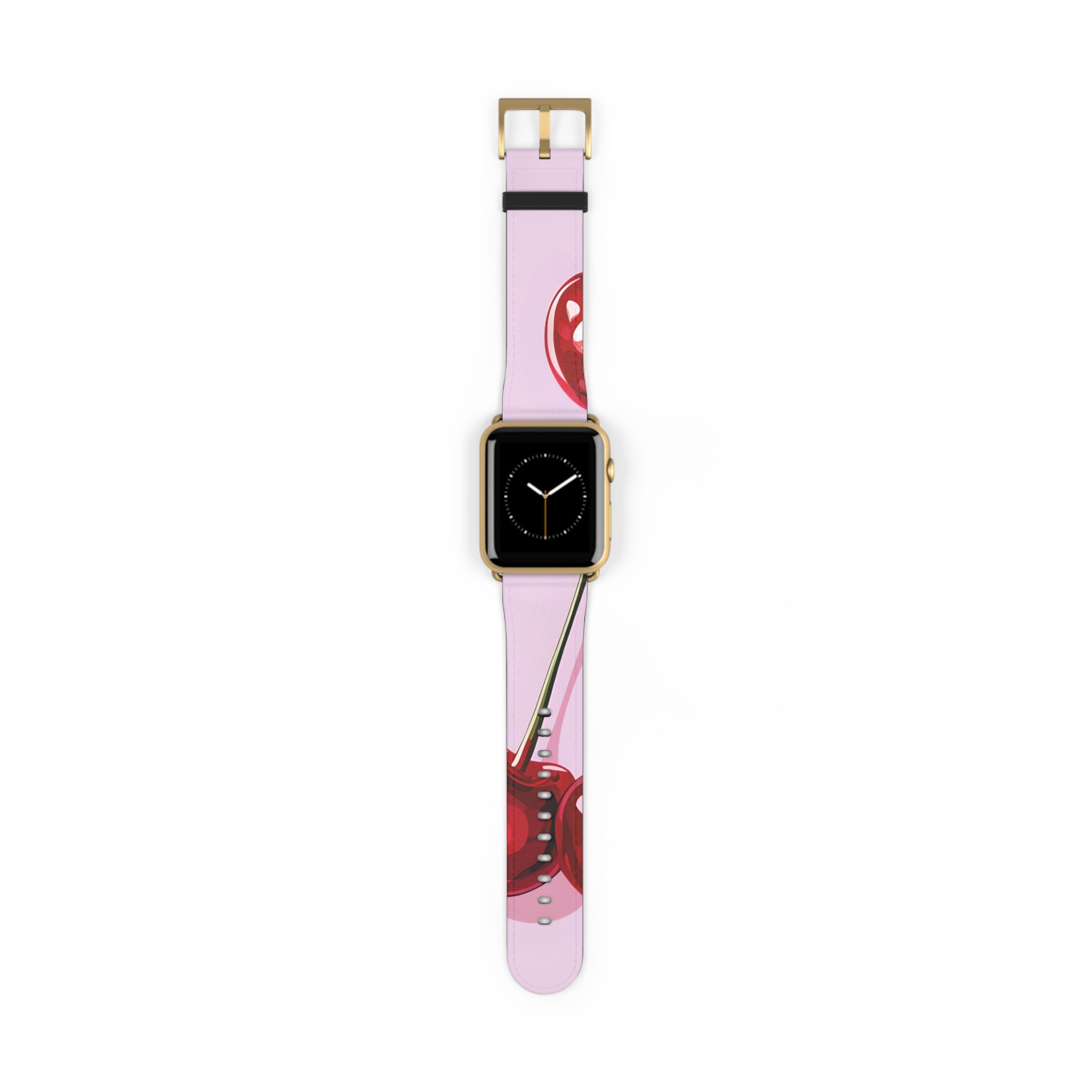 Glossy Cherry Glow - Watch Band
