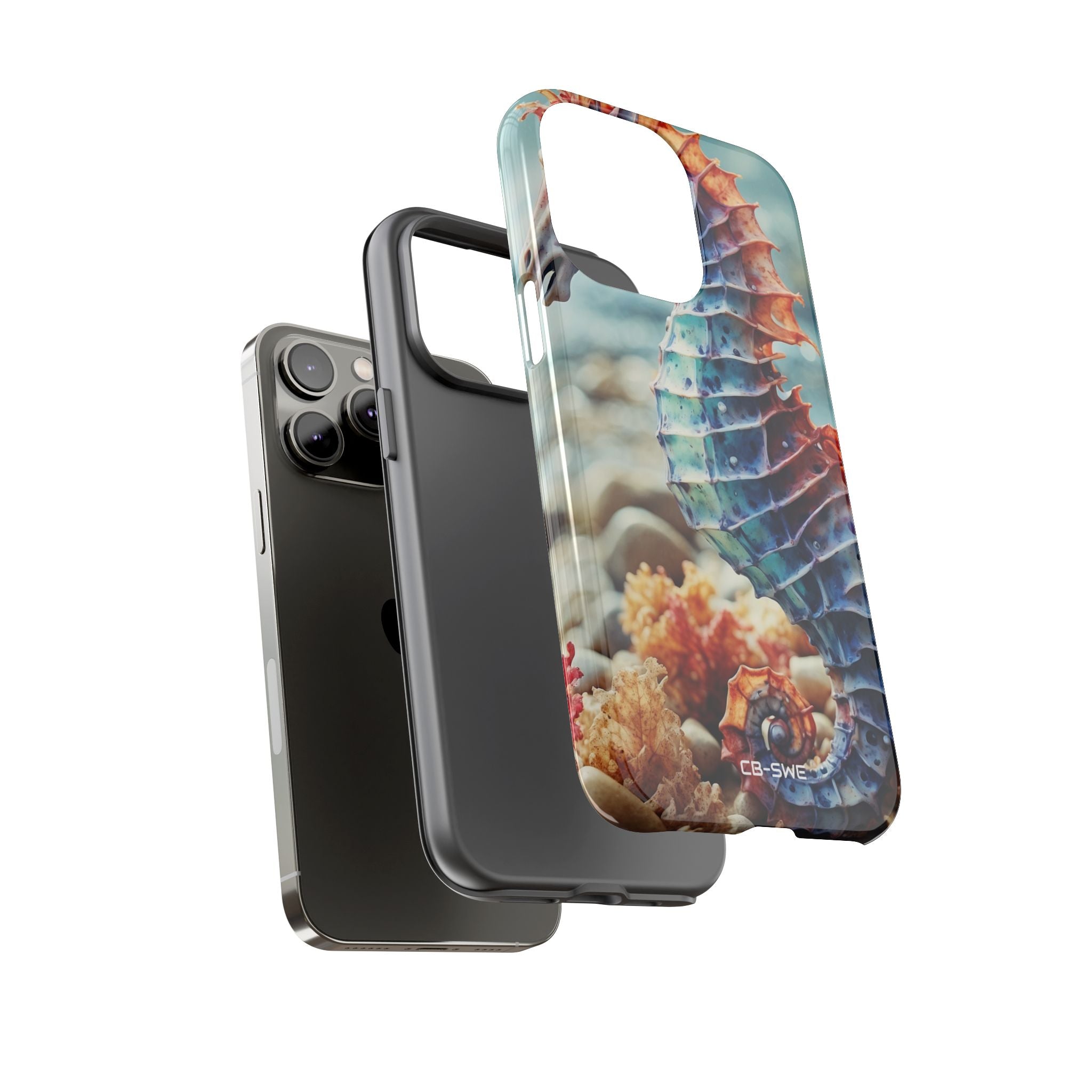 Seahorse Dances Freely - iPhone Case