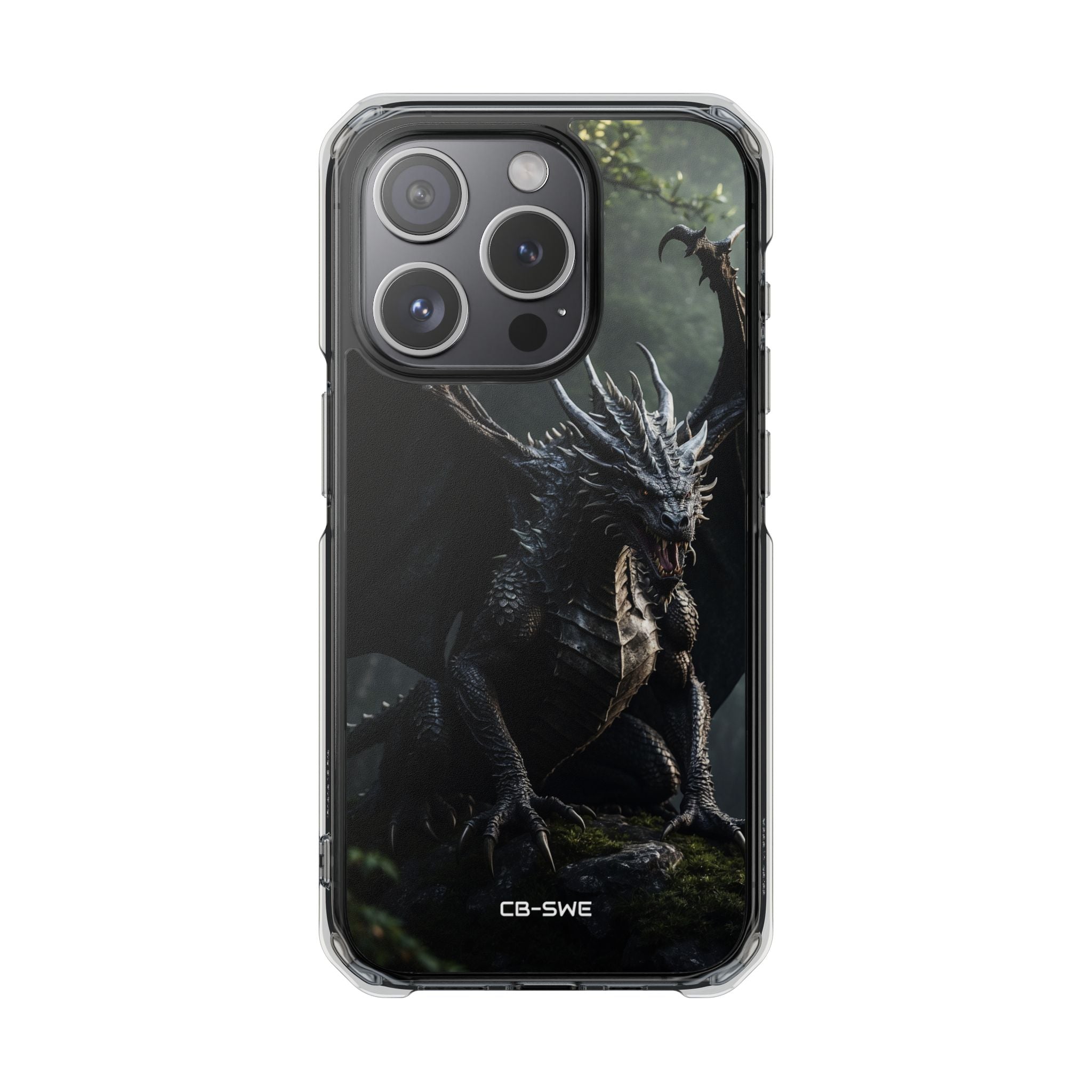 Dragon Emerges Mist iPhone Case - Impact