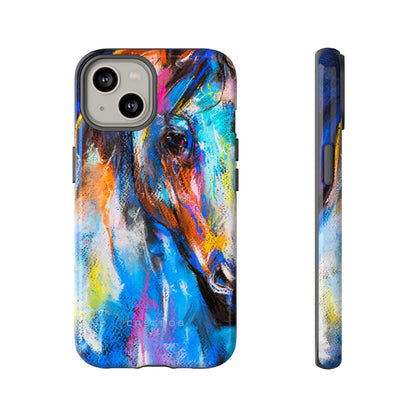 Original Pastel Horse - Protective Phone Case