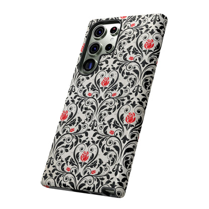 Centti Gothic Flower - Protective Phone Case