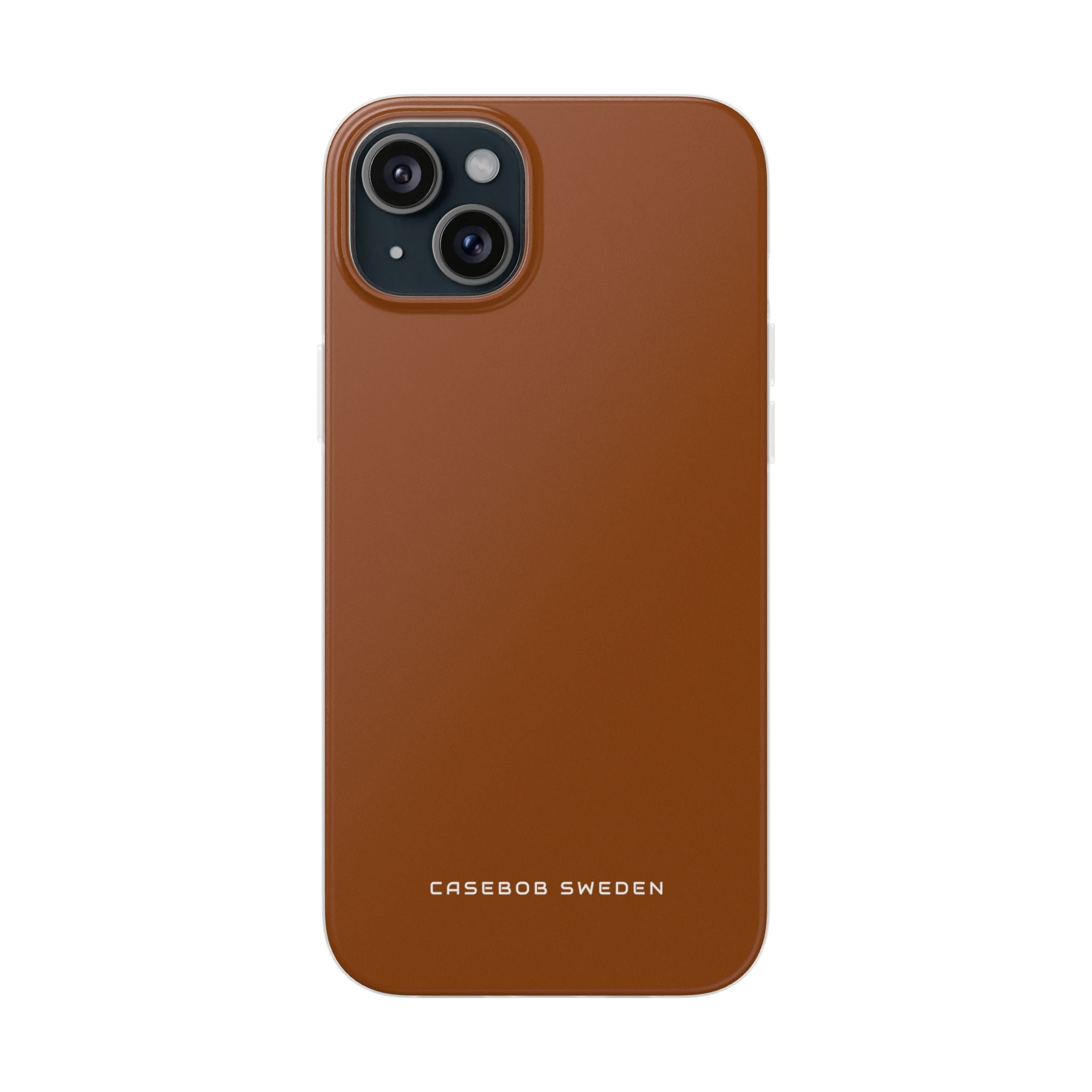 Saddle Brown iPhone 15 - Flexi Phone Case