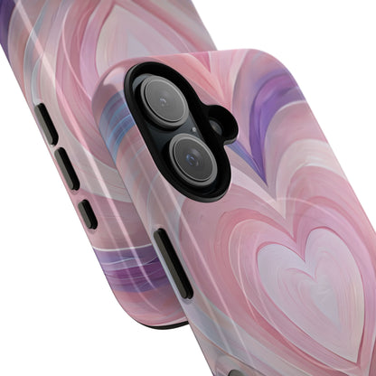 Radiant Heartbrush iPhone 16 Case - Tough+