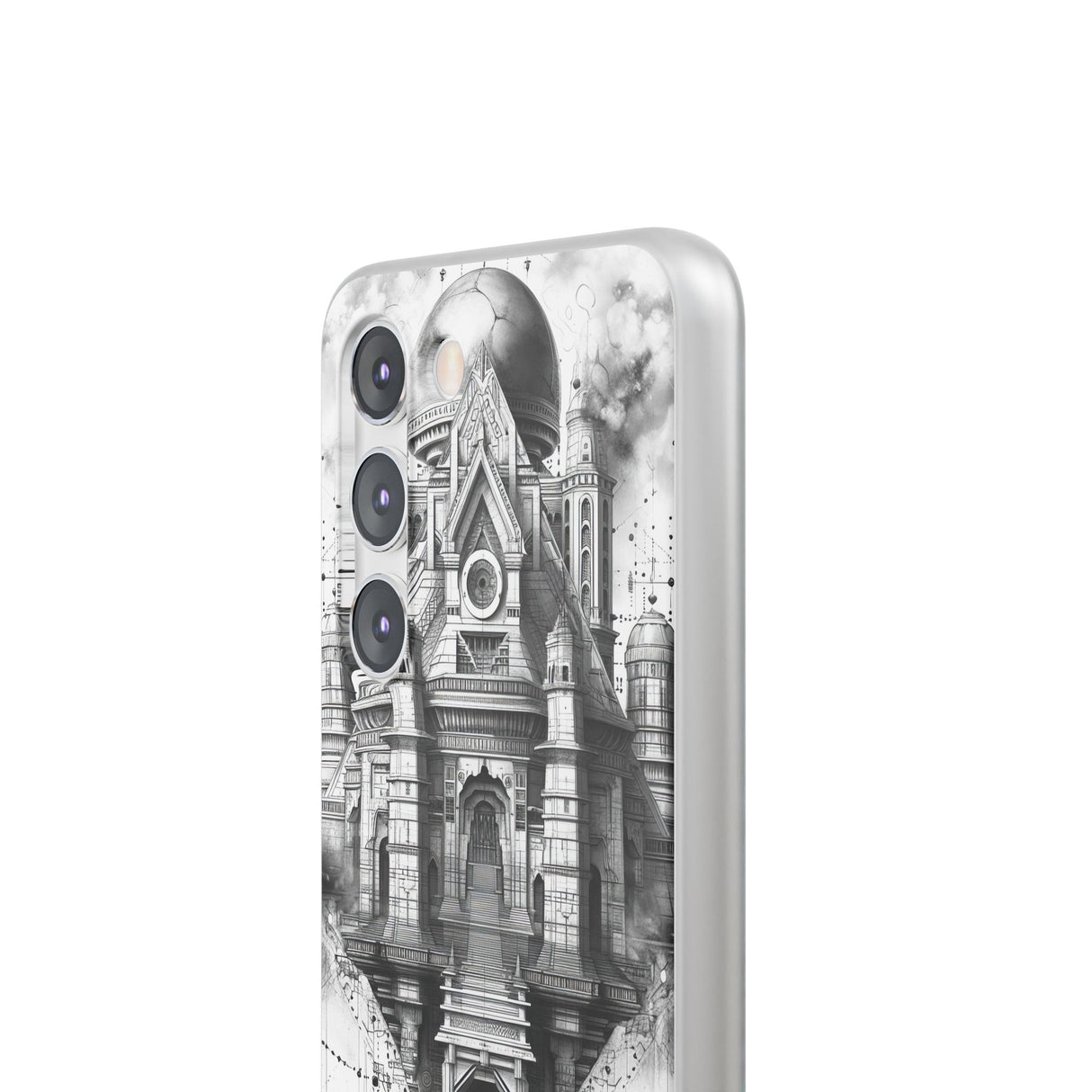 Himmlische Kathedrale | Flexible Handyhülle für Samsung Galaxy