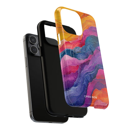 Vibrant Flow iPhone 15 Pro Max Case - Tough+